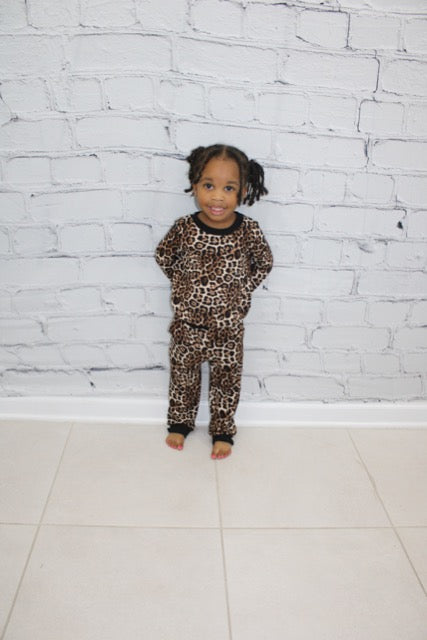 "Copy Cat" Mommy & Me leopard set